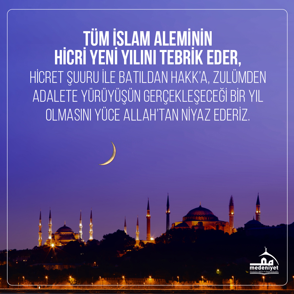 HİCRİ YIL MESAJI